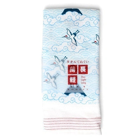 Tea Towel - Mt Fuji and Cranes