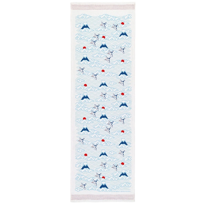 Tea Towel - Mt Fuji and Cranes