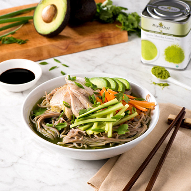 Matcha Noodle Bowl with Chicken