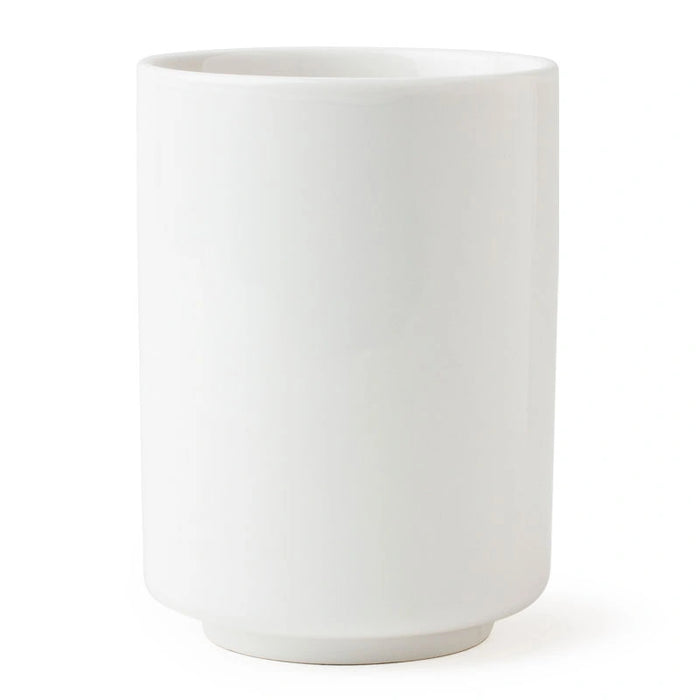 Japanese White Teacup - 10 Oz.
