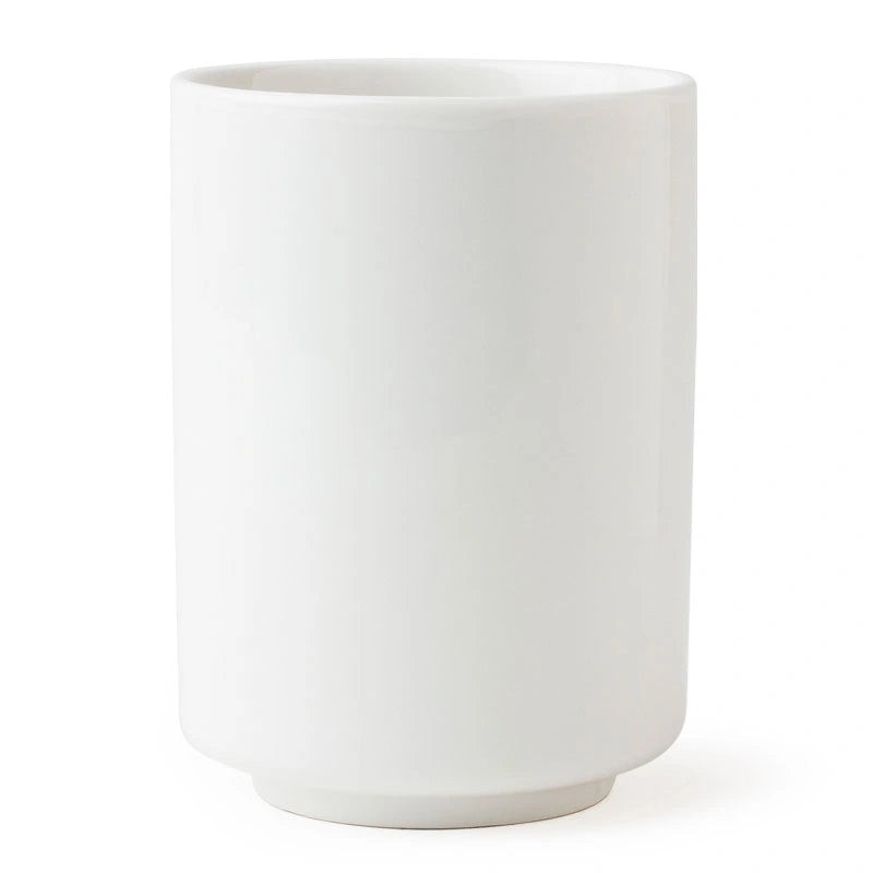 Japanese White Teacup - 10 Oz.