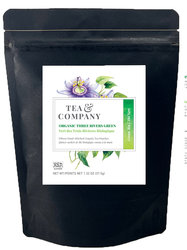 Organic Three Rivers Green 15-Ct. Tea Bags