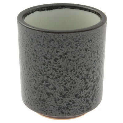 T-Cup with a Charcoal and Black Splash