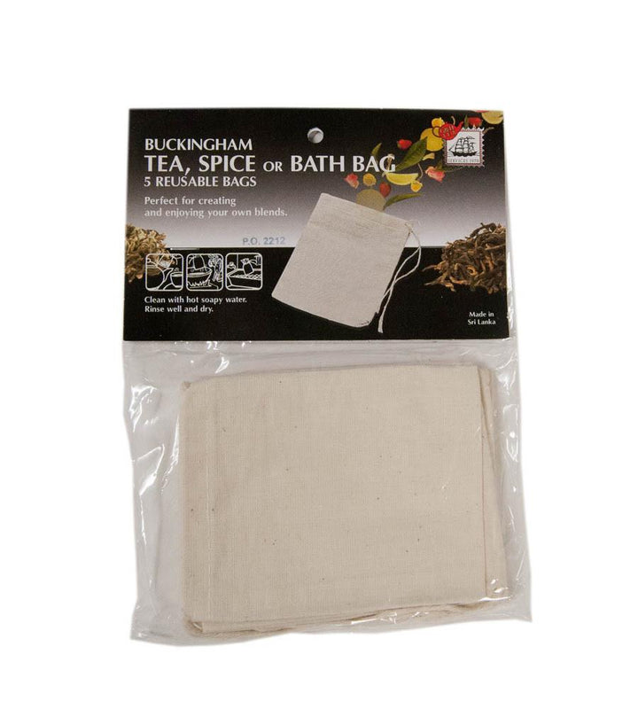 Cotton Tea Bags, Buckingham