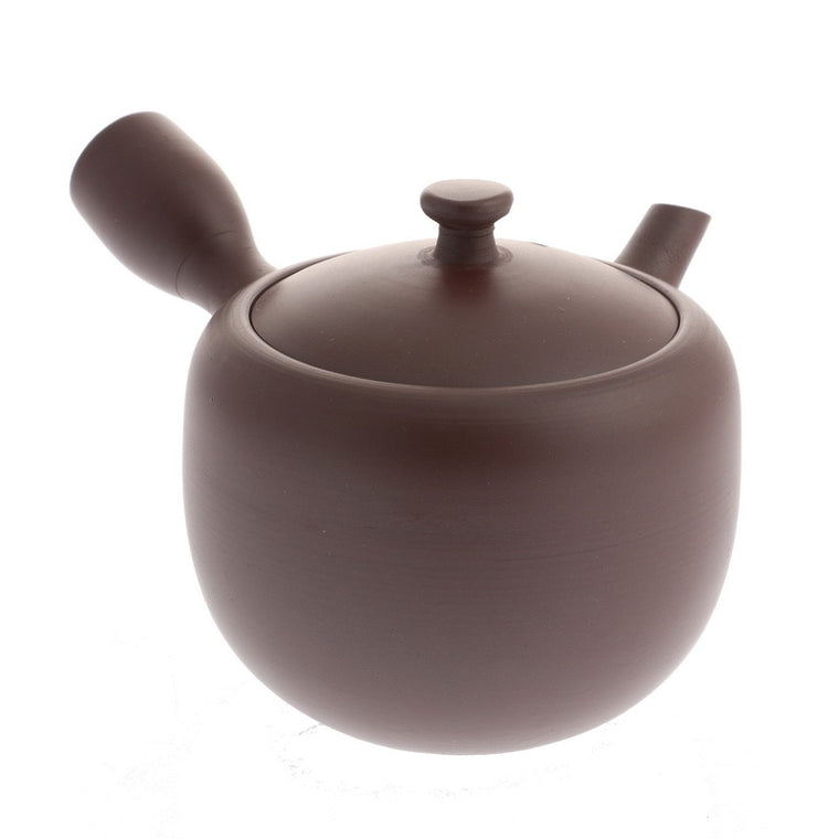 Kyu Banko Style Tea Pot, Pewter Natsume.