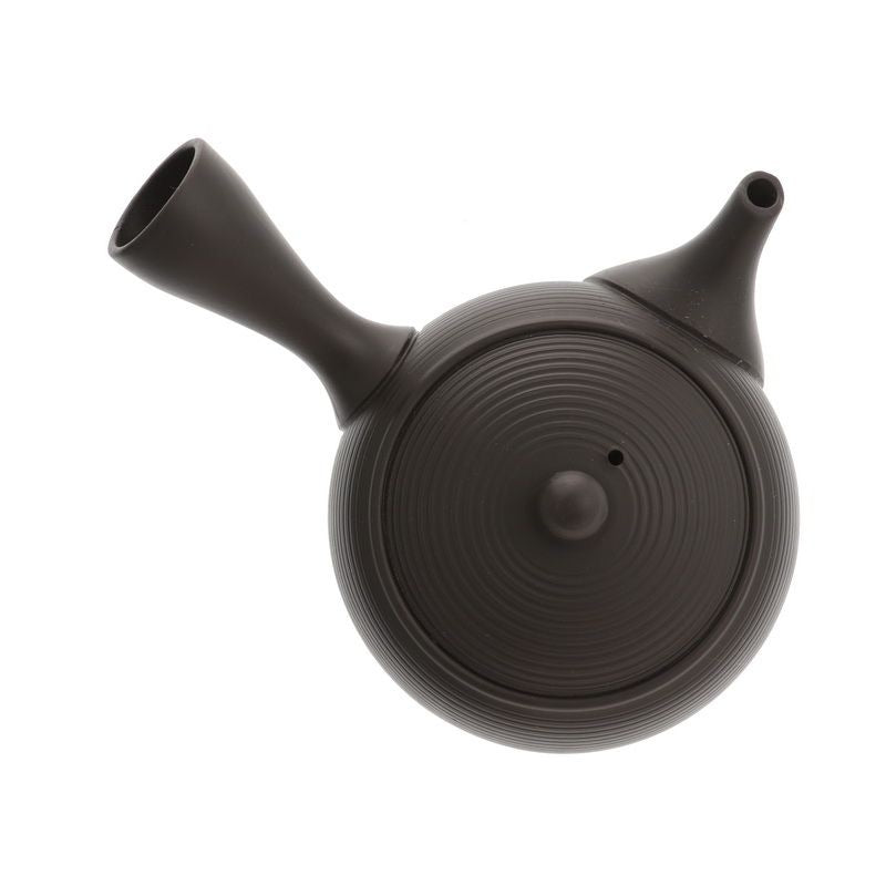 Tea Pot, Kyusu Tokoname Kuro Maru Sendan (15.5 ounces)