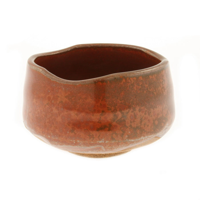 Matcha Tea Bowl: Chawan: Iron Red