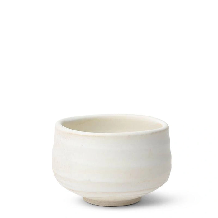 Matcha Bowl Snow Scene