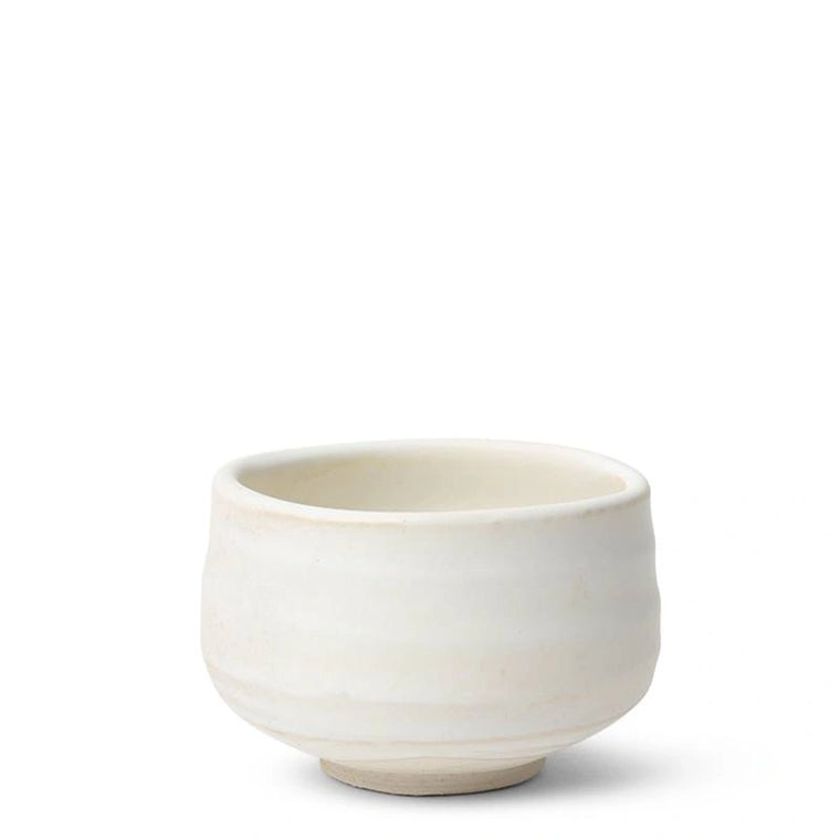 Matcha Bowl Snow Scene